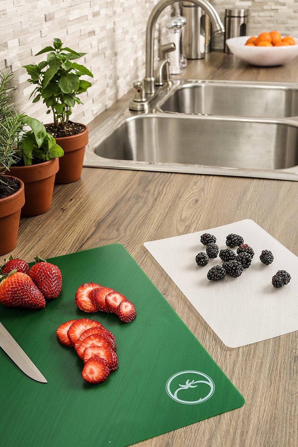 Dexas Chopmat Flexible Cutting Board (Set of 6), Multicolor