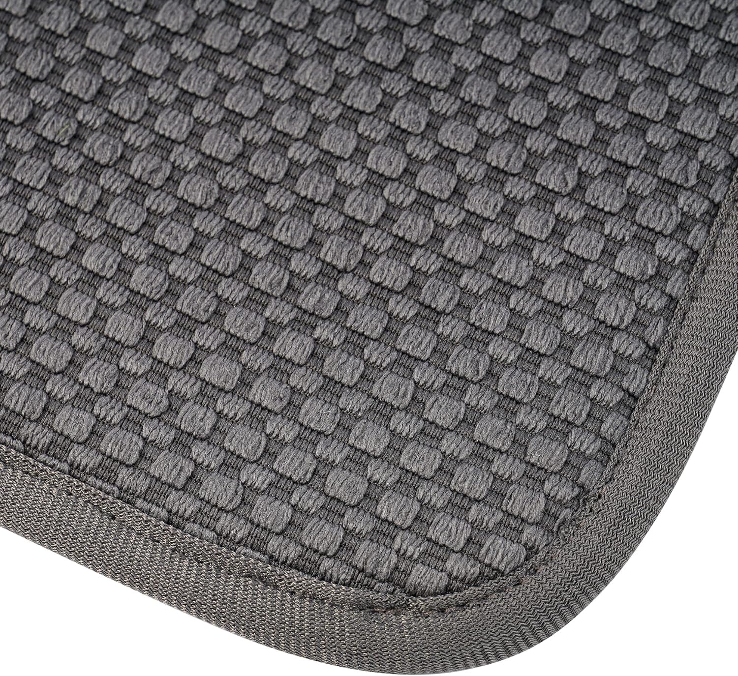 2 Pack Dish Drying Mat for Kitchen Counter, Absorbent, Microfiber Dishes Drainer Mats, Multiple Usage Dish Drying Pad 14 x17 inches