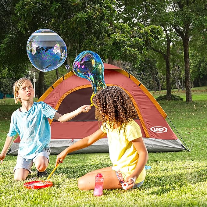 UNP Camping Tent 2/3/4/6 Person Dome Tent, Easy to Set Up for Camping, Lightweight Camping Tent, Portable Camping Tent for Outdoor and Backpacking Beaches