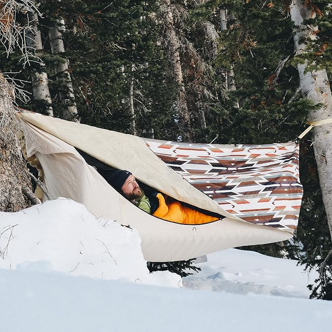 Haven Tents Lay Flat Hammock Tent - Waterproof Tent & Camping Hammock with Mosquito Net - Includes Insulated Pad and Rainfly - Haven Tent, Haven XL, Haven Safari