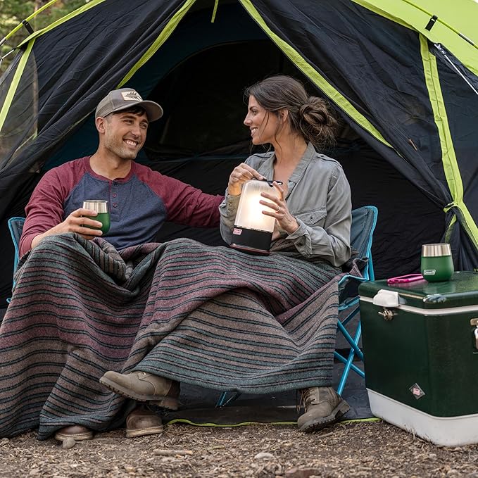 Coleman Carlsbad Dark Room Tent with Screened Porch 4/6 Person Tent Blocks 90% of Sunlight to Keep Inside Cool Weatherproof with Easy Setup Made of PFAS-Free Materials