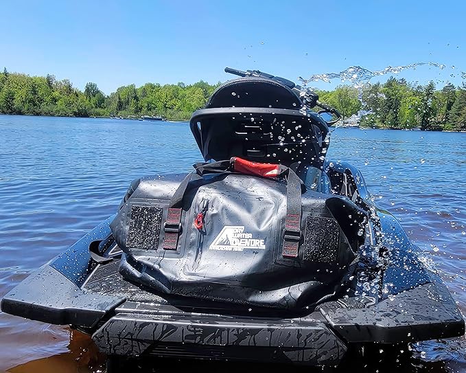 Waterproof Duffel Bag, Marine Grade (80 Liter/21.1 Gallon, Appalachian Series, Black)