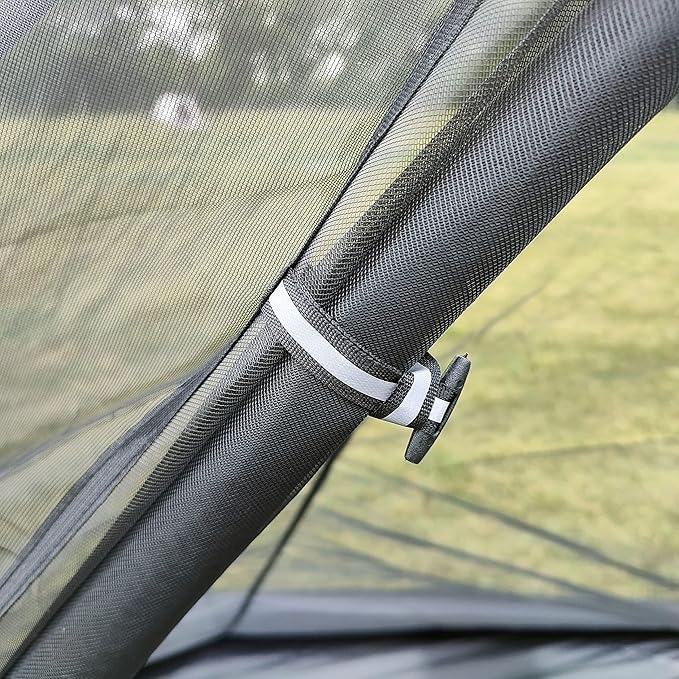 Longeek 2-4 Person Camping Tent 4 Seasons Backpacking Ultralight Easy Up Hot Teepee