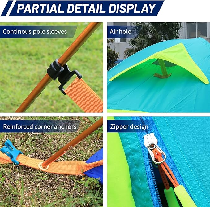 Himalaya 1/2 Person Camping Tent, 4 Season Tent Backpacking Winter Tent Waterproof Windproof Lightweight Portable PU5000 for Outdoor Camping Cold Weather Hiking Mountaineering