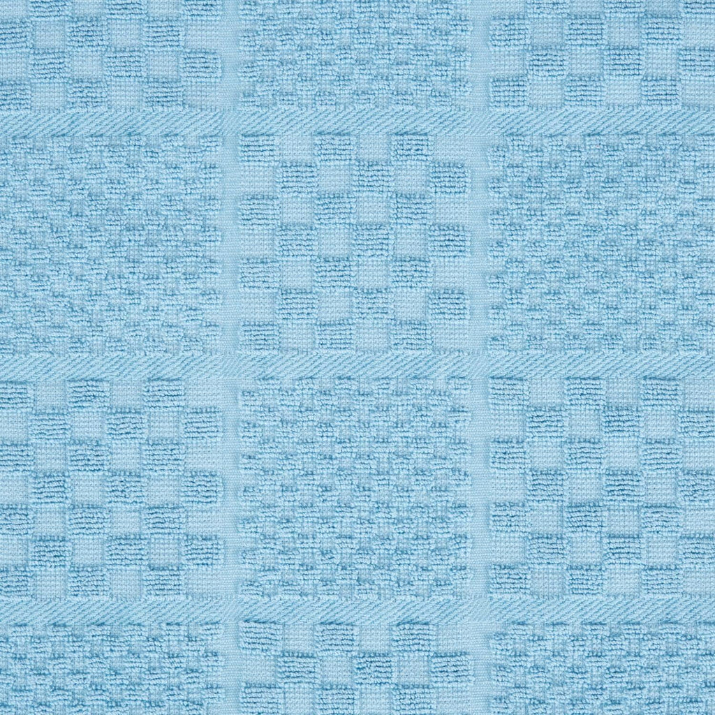 KitchenAid Quilted Cotton Terry Cloth Oven Mitt, Pot Holder Heat Resistant, 16"x26", 7"x13" & 7"x10", Blue Velvet