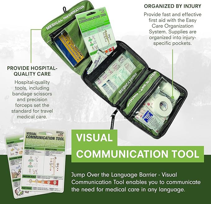 Adventure Medical Kits World Travel First Aid Medical Supply Kit