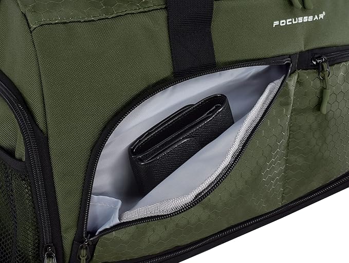 Ultimate Gym Bag 2.0: The Durable Crowdsource Designed Duffel Bag with 10 Optimal Compartments Including Water Resistant Pouch