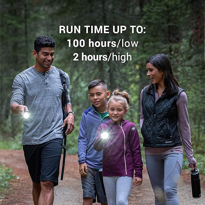 Coleman OneSource Rechargeable LED Flashlight, Water-Resistant Flashlight with OneSource Batteries Shines Up to 1000 Lumens, Rechargeable Heavy-Duty Flashlight for Camping, Emergencies, & Home Usage