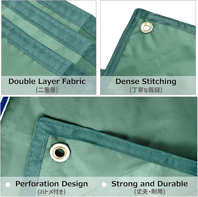 Azarxis Waterproof Camping Tent Tarp Hammock Rain Fly Footprint Ground Cloth Shelter Sunshade Beach Picnic Blanket Mat for Outdoor Camping Park Lawn