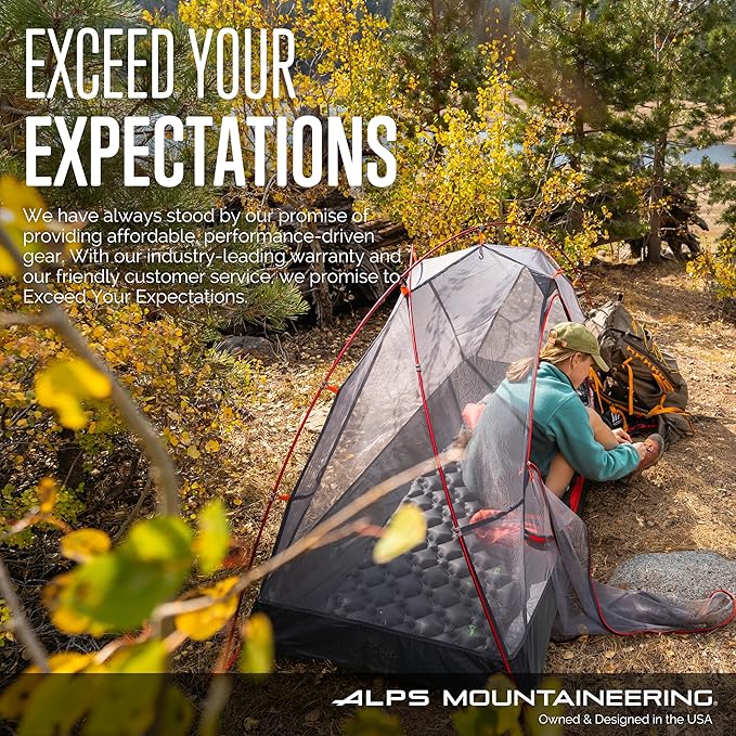 ALPS Mountaineering Helix Backpacking Tent, 1-Person or 2-Person