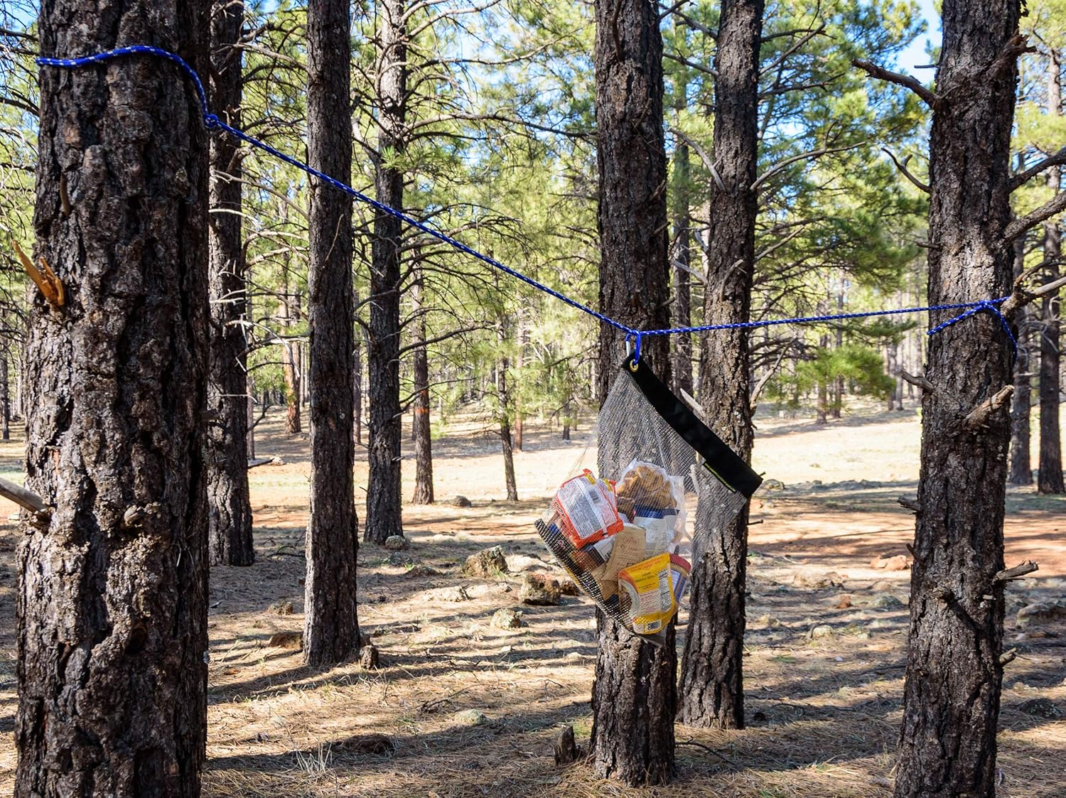 Rodent Proof Bear Bags - Ultralight Stainless Steel Mesh Bag for Camping Food Storage - Sturdy and Rust-Resistant Sack with Lock and Grommet For Easy Hanging