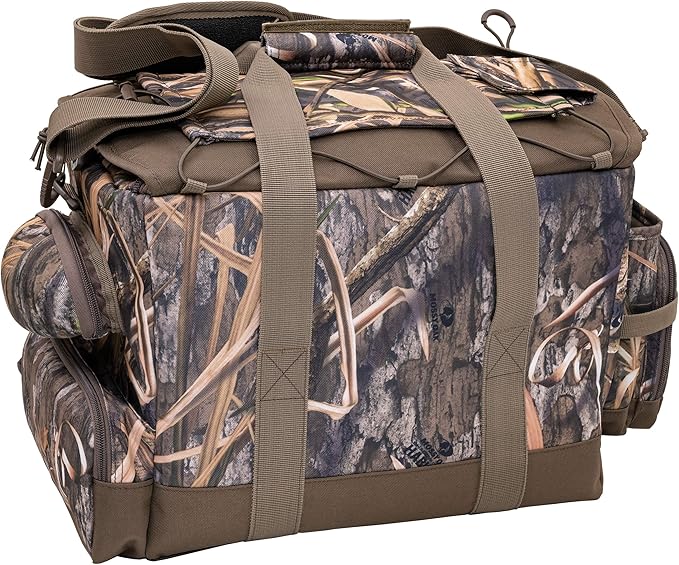 ALPS OutdoorZ Deluxe Floating Blind Bag - Waterproof Hunting Duffel Bag, with Removable Dividers, Thermos Sleeve & Padded Shoulder Strap