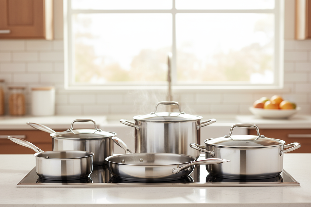 I’ve tried many brands, but Everyday Cookware truly stands out. The design looks beautiful on my stove, and the quality feels premium. Perfect for anyone who loves cooking. (make it real photo)
